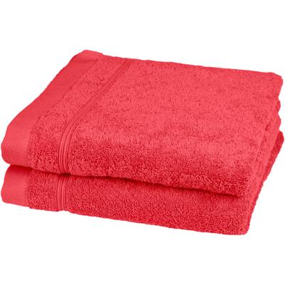Handtücher ROSS "Rubin", rosa (malve), B:50cm L:100cm, Frottier, Baumwolle, Handtücher, 100% Baumwolle