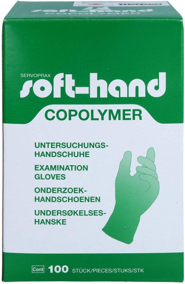 Handschuhe Einmal Copolymer steril Größe m