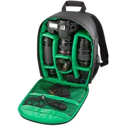 Rivacase 7460 (Fotorucksack, 7.59 l), Kameratasche, Schwarz