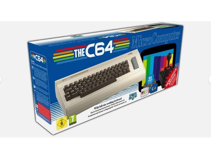 Retro Games The C64 Maxi, inkl. 64 Spiele, Commodore 64