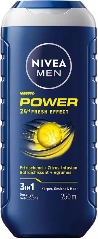 Nivea - For Men Power Refresh Pflegedusche, 250 ml