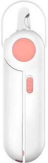 Happy Pet Pantry PawGlow LED Pet Nail Clipper & Grinder For Dogs And Cats pink