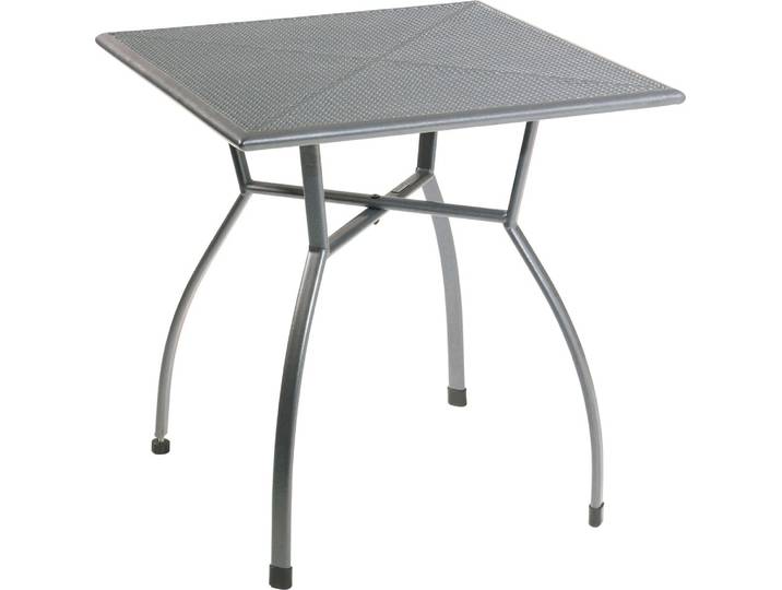 Gartentisch Toulouse 70x70 cm Streckmetall eisengrau greemotion