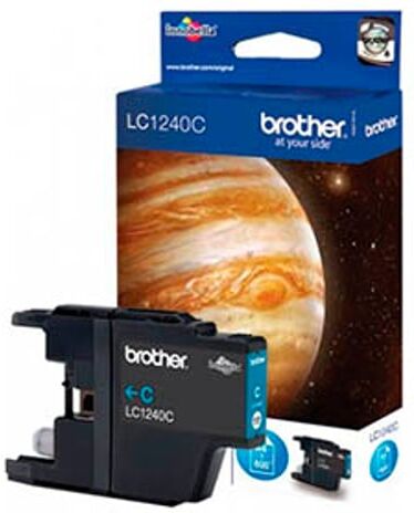 Brother LC-1240C cartucho de tinta cian
