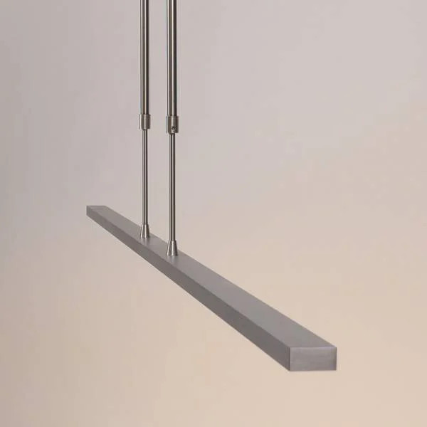 Masterlight Hanglamp Real LED Mat Chroom 160 cm