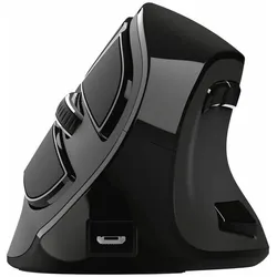 TRUST VOXX Ergonomic Rechargeable Mouse, black