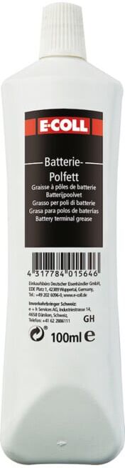 E-COLL Graisse pour bornes de batterie 100 ml tube (4317784015646)
