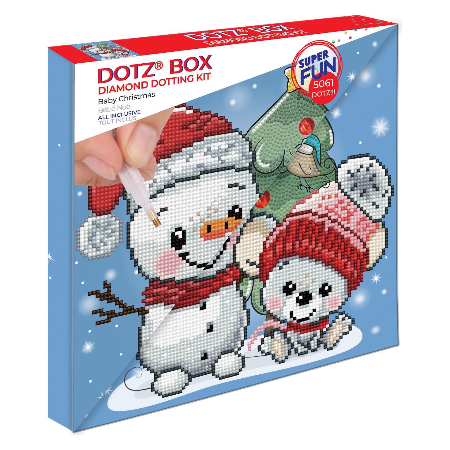 Diamond Dotz Box - Baby Weihnachten (DBX.052)