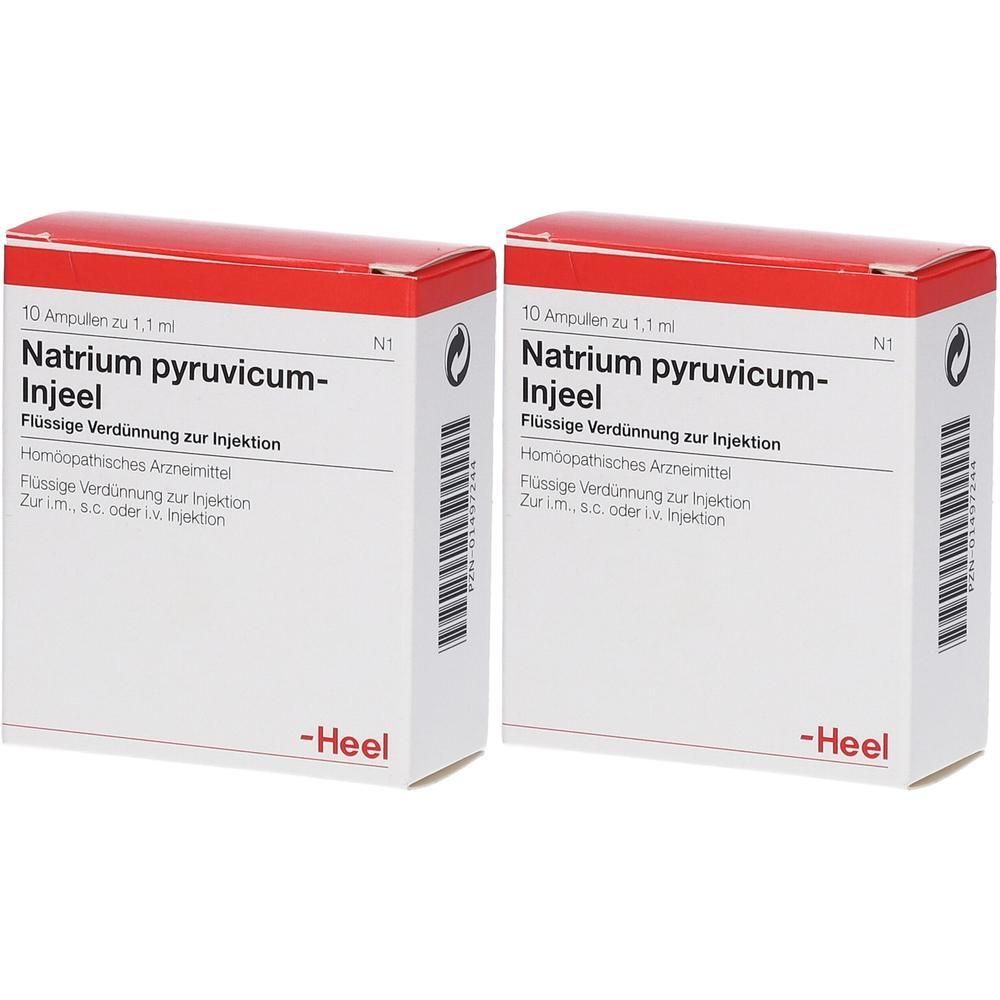 Natrium Pyruvicum Injeel Ampullen 2x 2x10 St
