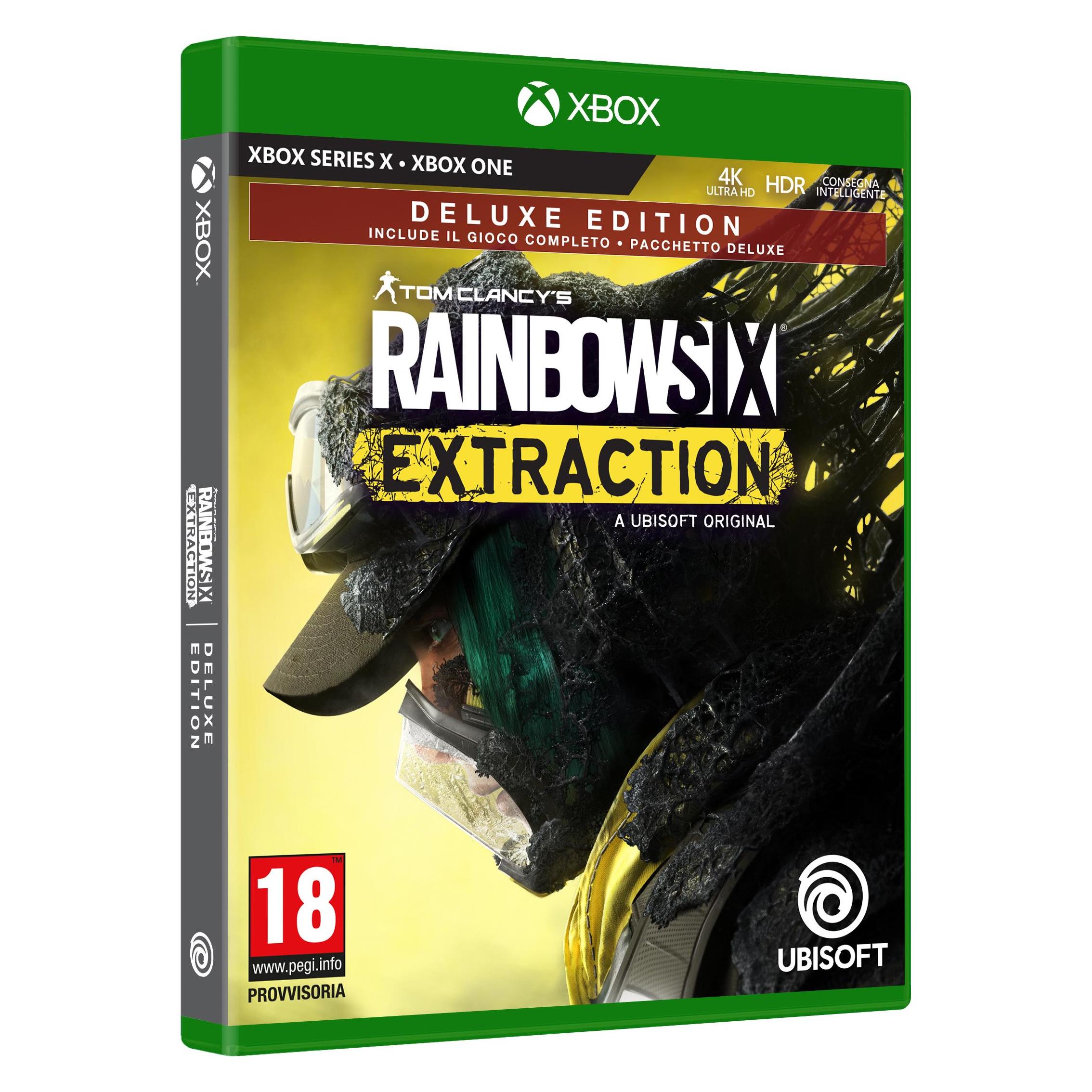Ubisoft Tom Clancy's Rainbow Six Extraction Deluxe Edition Italienisch Xbox One (Xbox One S, IT) (XONE1080)