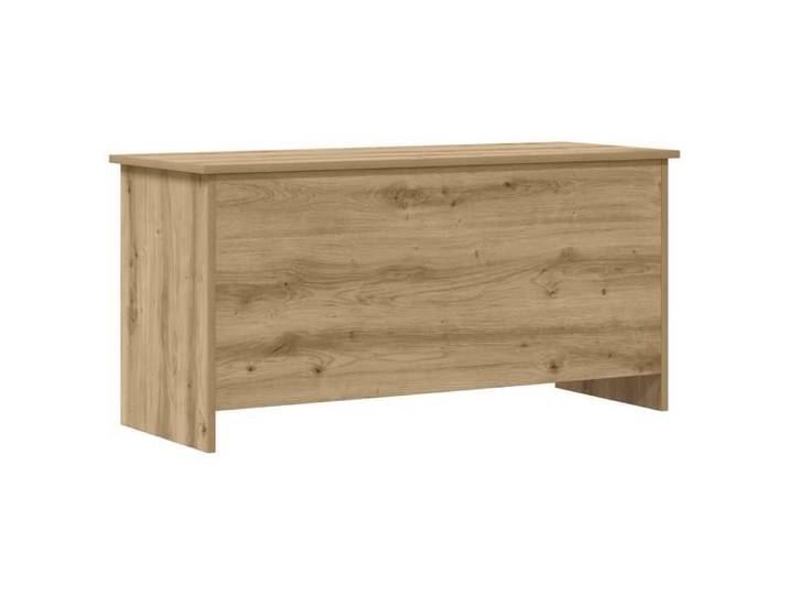NEUF Banc d'entrée - Coffre de rangement - Chêne artisanal - 100 x 40 x 50 cm 634199