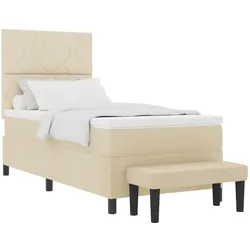vidaXL, Boxspringbett, Boxspringbett (90 x 190 cm)