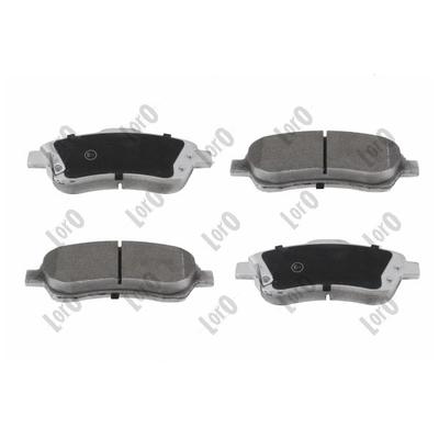 ABAKUS Bremsbelagsatz, Scheibenbremse 23101071 für TOYOTA