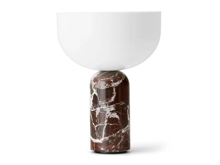 New Works Kizu portable Tischleuchte Rosso Levanto