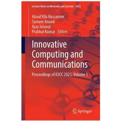 Innovative Computing and Communications, Fachbücher von Prabhat Kumar, Aboul Ella Hassanien, Ajay Jaiswal, Anand Sameer