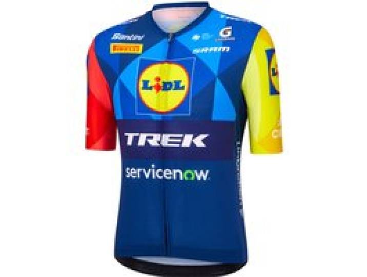 SANTINI Maillot à manches courtes Lidl-Trek 2026 femme (XL)