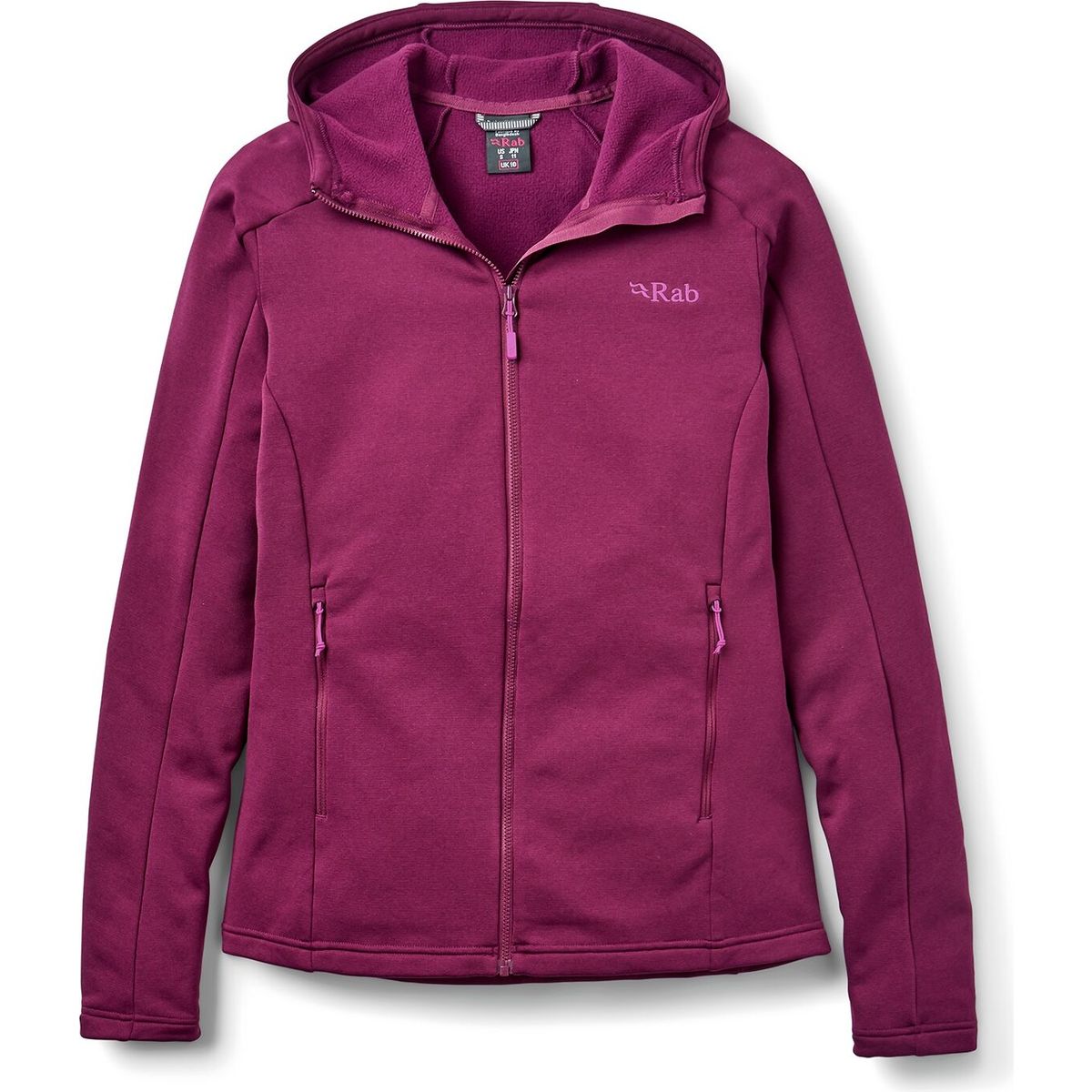 Rab Covex Hoody Wmns mulberry (MUL) 16 QFG-49-MUL-16