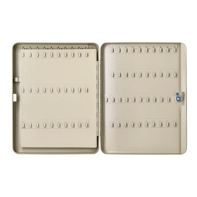 Q-Connect® KF04275 Schlüsselschrank Pearl grey - 140 Haken, Zylinderschloss