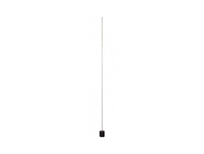 CATELLANI & SMITH lampadaire LIGHT STICK (Tige en nickel / base noire - Métal)