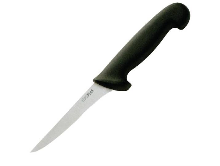 Hygiplas uitbeenmes 12\,5cm zwart