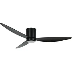 Gleichstrom Deckenventilator Array Schwarz mit LED