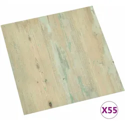 vidaXL, Bodenbelag, Quadratische Dielen (PVC Boden, 5.11 m2)