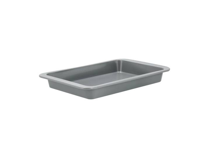 Nordwik Moule à gâteau Nordwik en céramique antiadhésive argenté 32 cm 31,5x20 cm