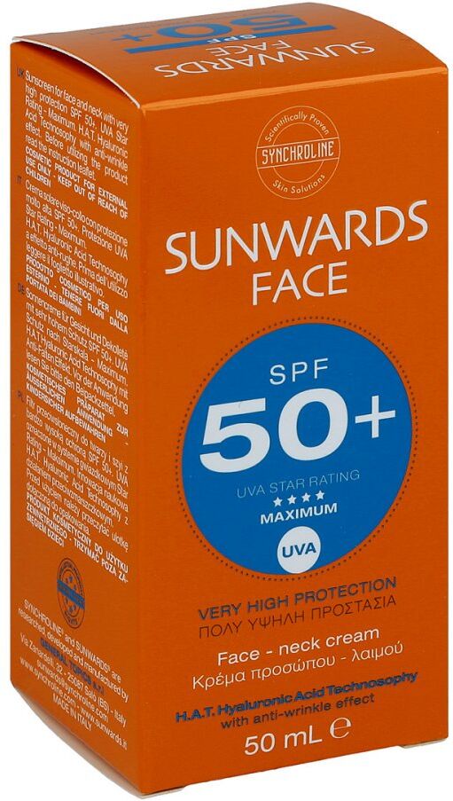 Synchroline Sunwards Face Creme Spf 50+