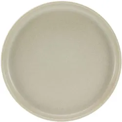 6x CreaTable Speiseteller Uno sand 28cm, Teller, Beige