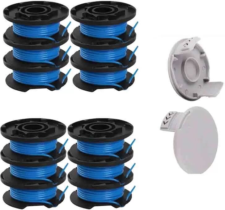 INF Bobines de rechange pour tondeuse RYOBI avec capuchon