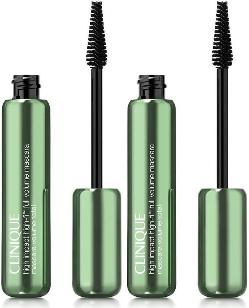 Clinique High Impact High-Fi Full Volume Mascara 01 Black x2 2x10 ml