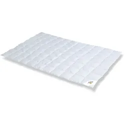 Fürstenhof Sommerbettdecke S.Light Maxima 200 x 220 cm Baumwolle Weiß