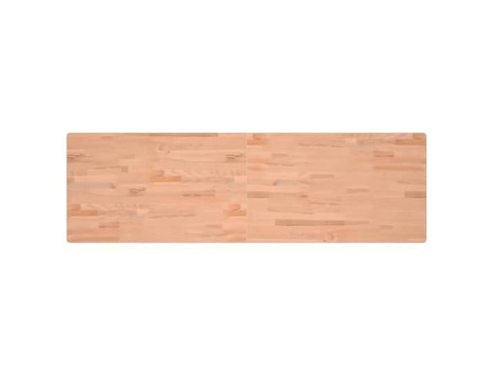Tischplatte aus Massivholz Buche 180x55x2,5 cm Faltbar Holz, faltbares Design, leicht zu reinigen, universell einsetzbar, robuste Konstruktion