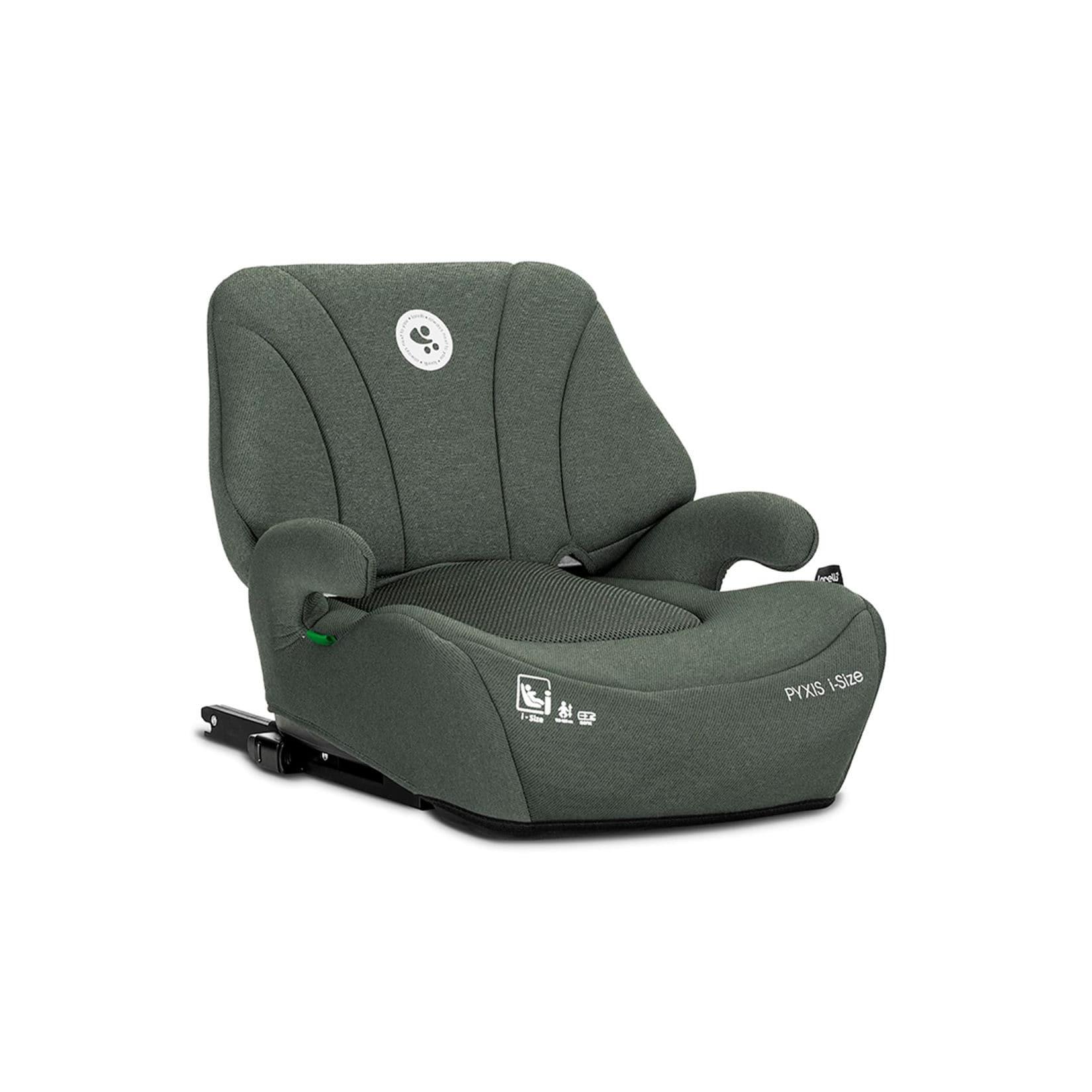 Lorelli Kindersitzerhöhung Pyxis Isofix 125-150 cm Rückenlehne abnehmbar EPS grün