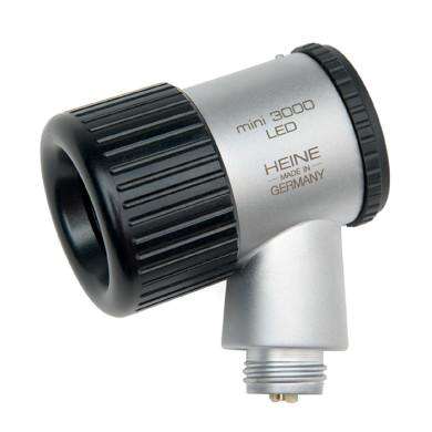 HEINE mini3000 Dermatoskop Kopf schwarz mit Lampe LED mit Kontaktscheibe mit Skala 1 Stück