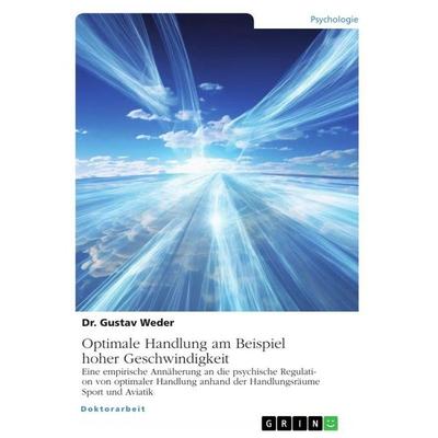 Optimale Handlung am Beispiel hoher Geschwindigkeit, Taschenbuch von Gustav Weder, GRIN, 978-3-346-96209-6