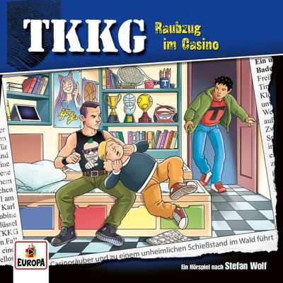 TKKG - Folge 210: Raubzug im Casino - Stefan Wolf,Martin Hofstetter, Audio, 4064066624675