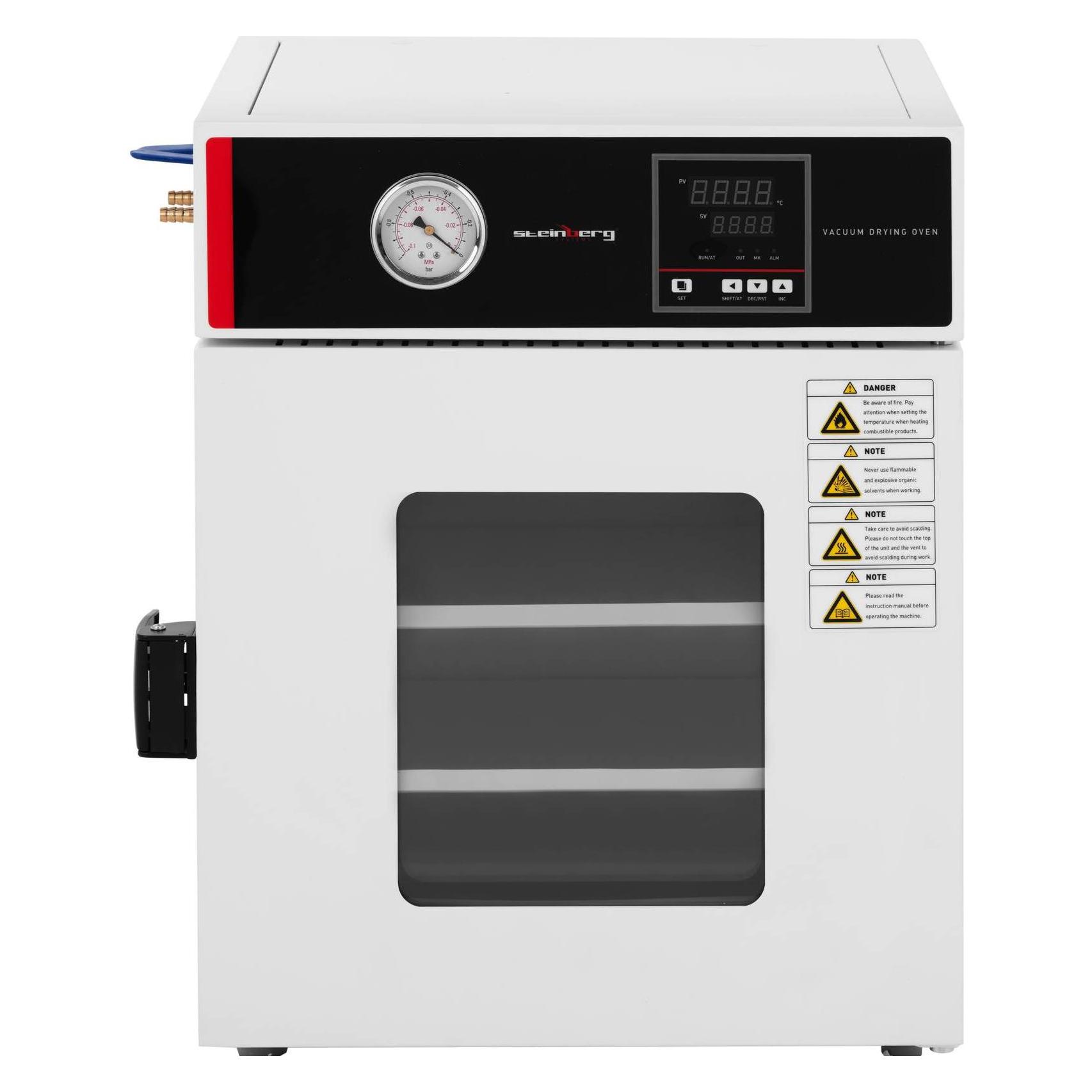 Steinberg Vakuumtrockenschrank 800 W 25 L Vakuumofen Trockenofen Trockenschrank (SBS-ADO-2500)