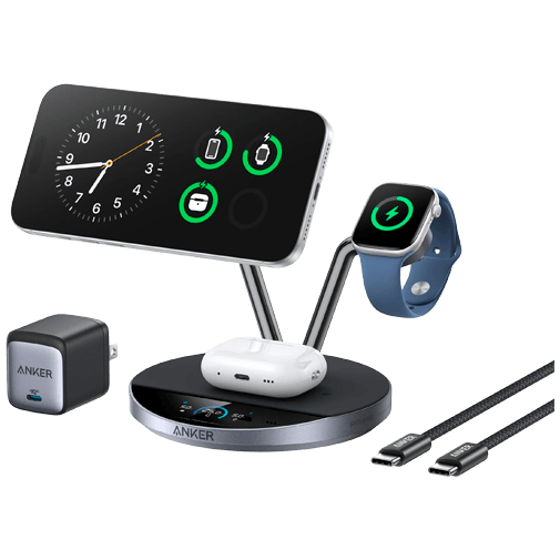 Anker Prime 3-In-1 Ladestation 25W Grau