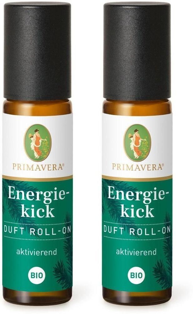 PRIMAVERA Energiekick Duft Roll-on Bio 2x 2x10 ml Emulsion