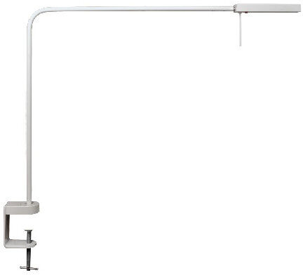 Luxo Ninety Lampe Hvid, Inkl. Bordklemme