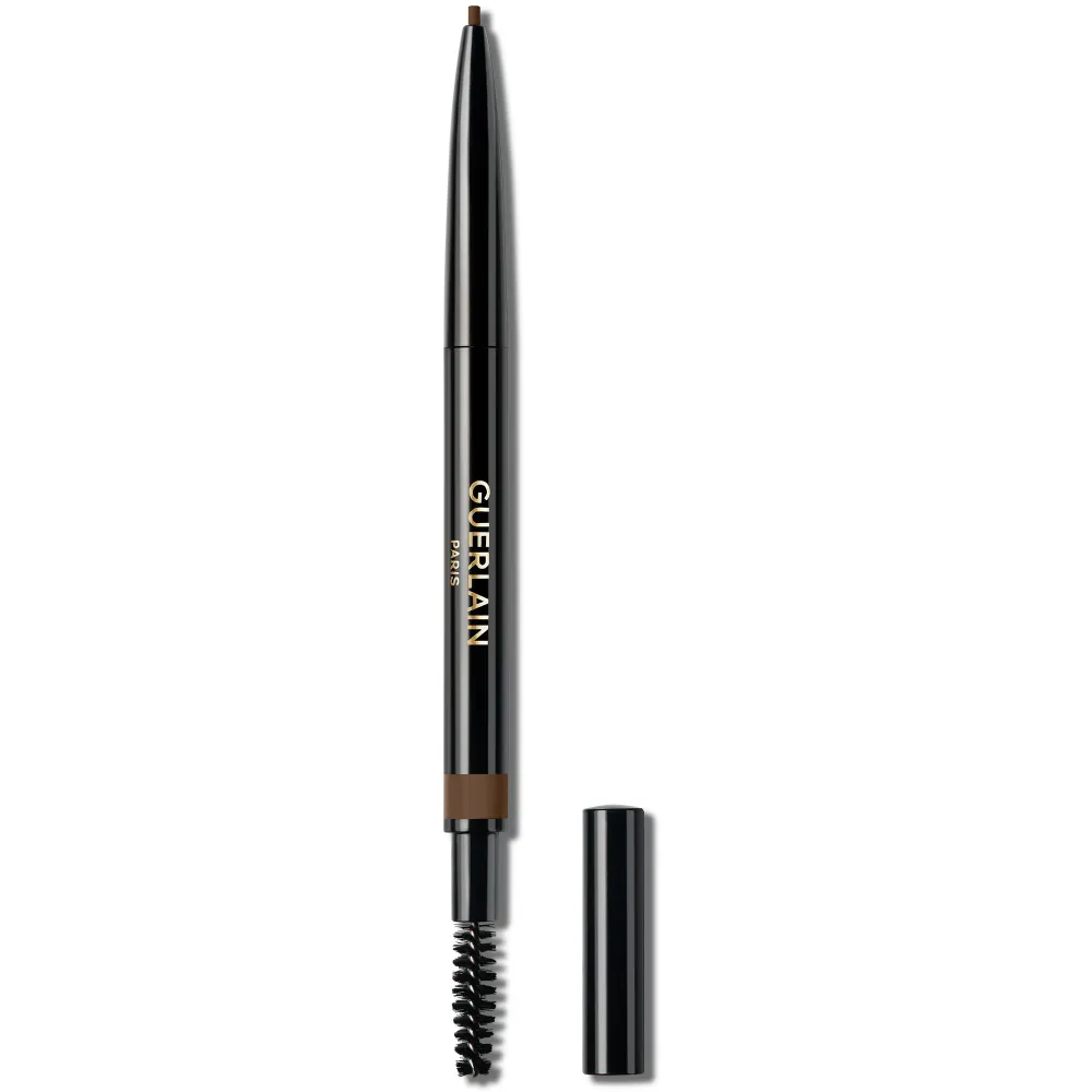 GUERLAIN - Brow G 04 Crayon sourcils sculptant longue tenue 543a28 04 Dark Brown - Kapao Parfumerie en ligne française