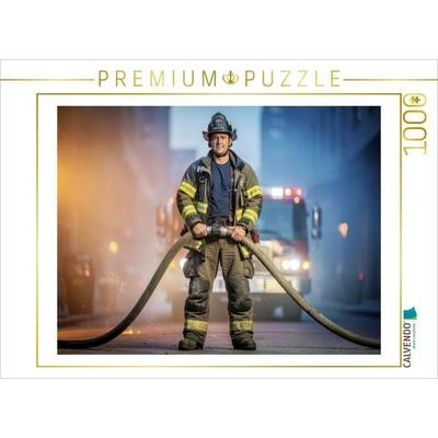 CALVENDO Puzzle Echte Helden tragen Helm und Herz am rechten Fleck. | 1000 Teile Lege-Größe 64x48cm Foto-Puzzle für glückliche Stunden, Sonstige von ,