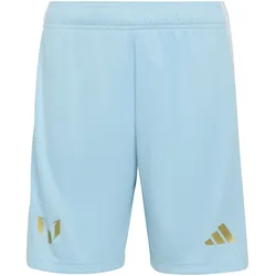 adidas Messi Tiro League Trainingsshorts Kinder ice blue 164