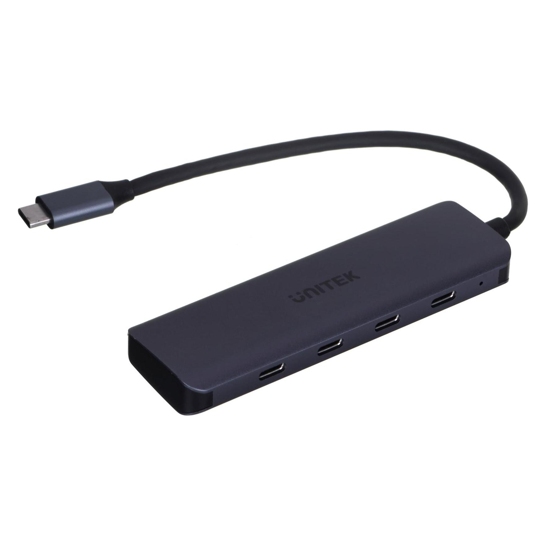 Unitek H1107K Hub USB-C 4xUSB 3.1 Gen1 (USB-C, 4 Ports) (H1107K)