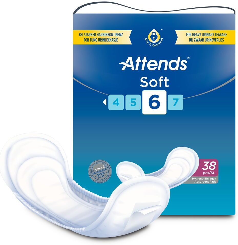 Attends Soft 6 38 St Einlagen