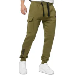 Lonsdale, Herren, Sporthose, Tweedmouth (XL), Grün, Schwarz