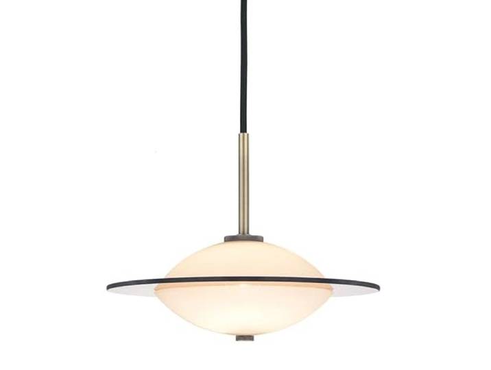 Froschkönig24 Orbit hanglamp G9 Ø24cm opaal/antiek