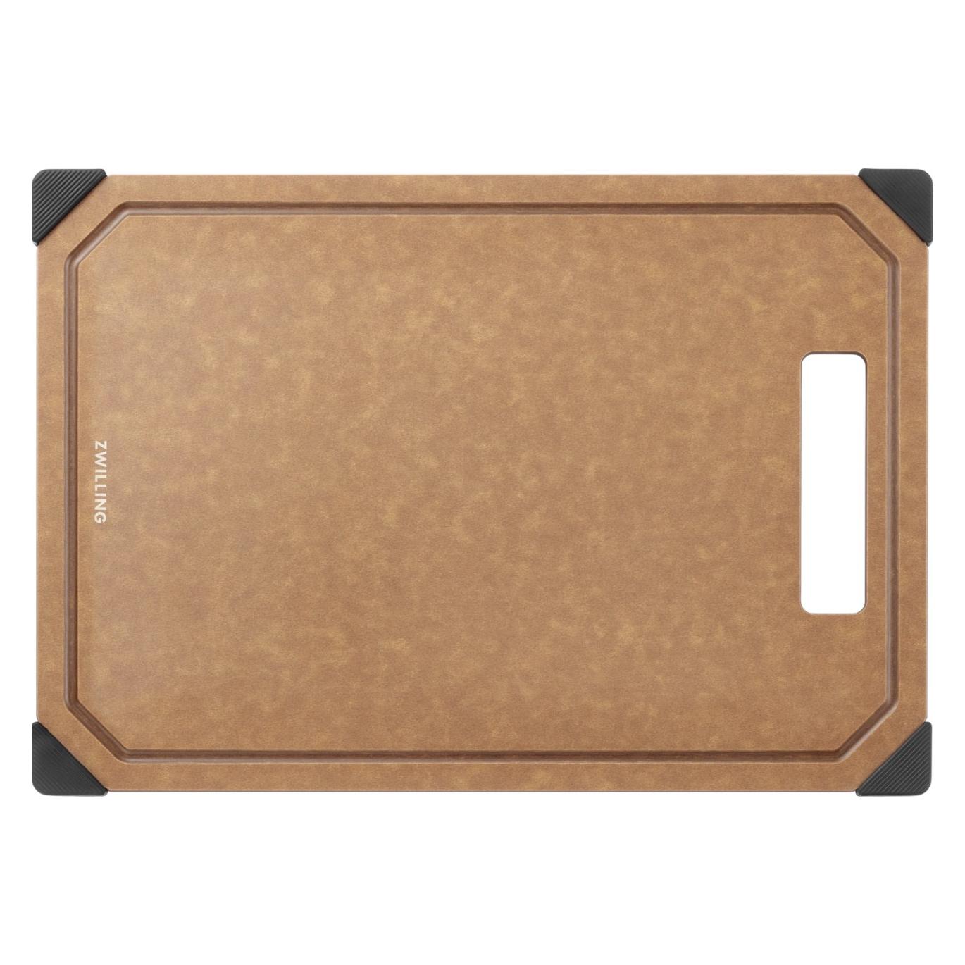 Zwilling - Cutting Board - Brown-Black - 31 cm x 21 cm (1031039)