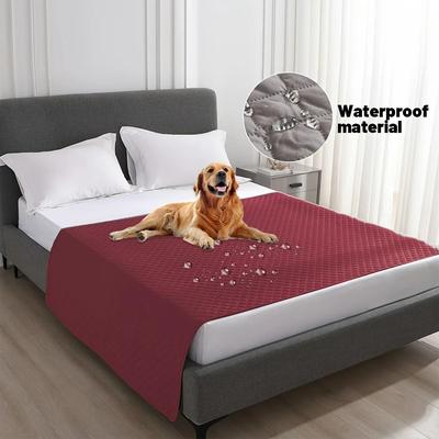 Uplift Essentials Ultimate Shield Anti Leak & Non Slip Furniture Protector red 67 X 83 In